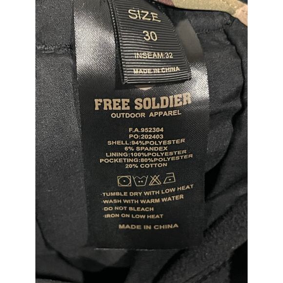Free Soldier Insulated Tactical Snowpants 30x32 - Picture 4 of 4